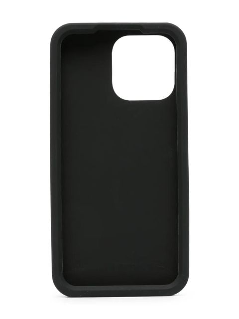 Dolce & Gabbana logo-embossed iPhone 14 Pro Max case - Black - zdjęcie produktu nr 2