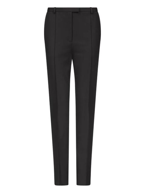 LouLou de Saison pleat-detail straight trousers - Black - zdjęcie produktu nr 1