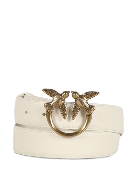 PINKO Love Birds leather belt - Neutrals - zdjęcie produktu nr 1
