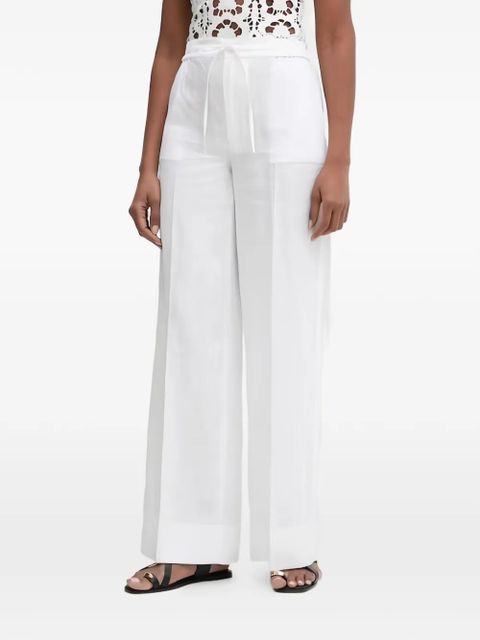 TWINSET drawstring palazzo pants - White - zdjęcie produktu nr 2