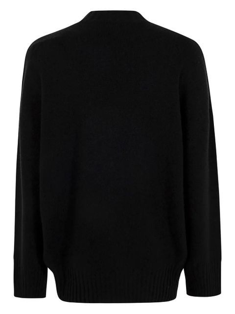 The Attico logo-embroidered sweater - Black - zdjęcie produktu nr 2