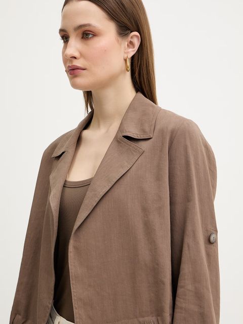 Marella marynarka z domieszką lnu MLMPALCHI