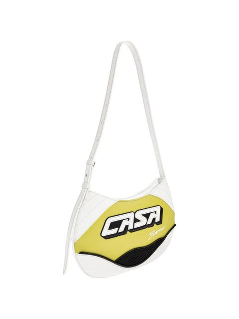 Casablanca logo tote bag - White