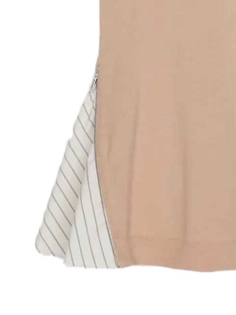 3.1 Phillip Lim zip-detail striped mini dress - Neutrals - zdjęcie produktu nr 2