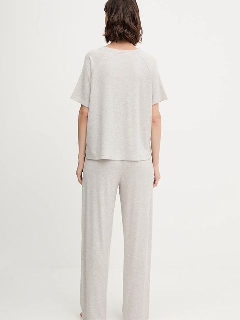 women'secret piżama damska kolor szary 4752536