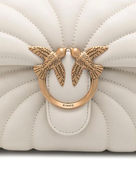 PINKO Classic Love Puff shoulder bag - White