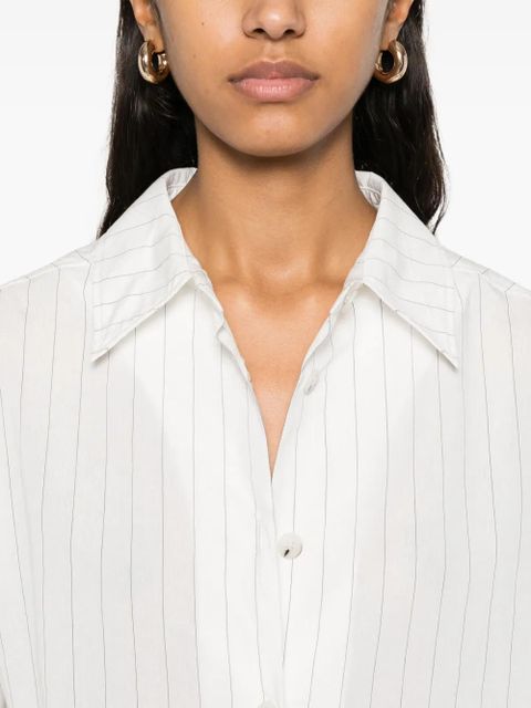 Nanushka striped shirt - White - zdjęcie produktu nr 2