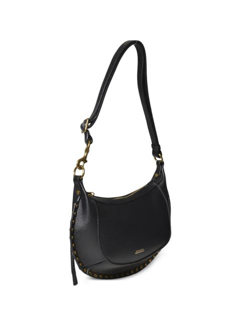 ISABEL MARANT Oskan Moon studded shoulder bag - Black