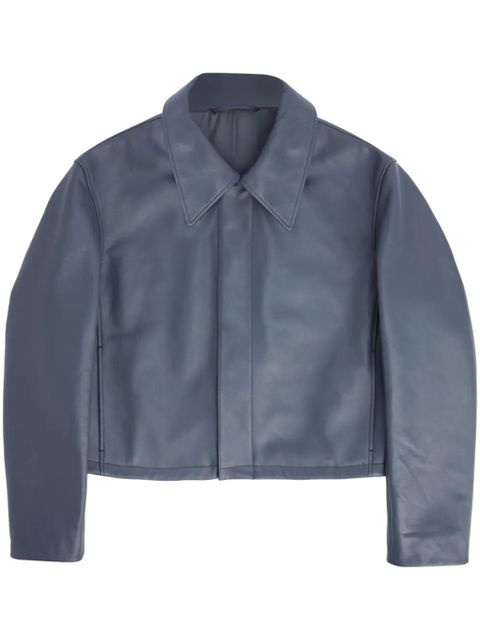 LEMAIRE cropped jacket - Blue - zdjęcie produktu nr 1