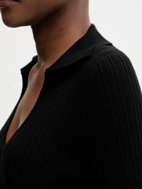 Marella sweter damski kolor czarny lekki 2523366082200