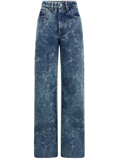 Rabanne washed wide-leg jeans - Blue - zdjęcie produktu nr 1