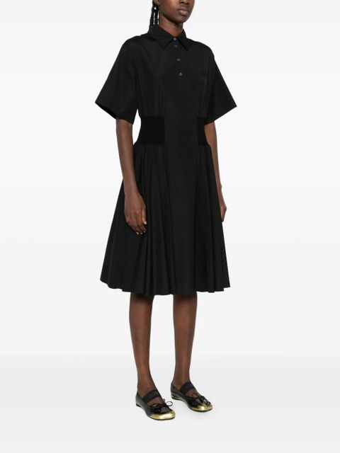 LOEWE polo-neck midi dress - Black - zdjęcie produktu nr 2