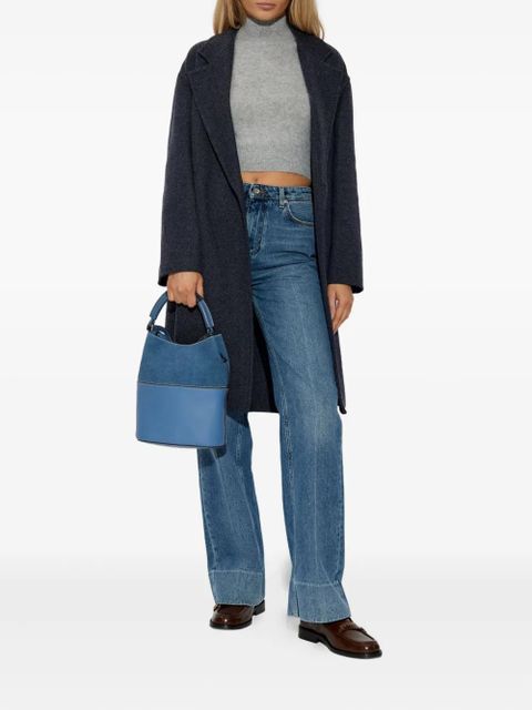 Max Mara belted wool coat - Blue - zdjęcie produktu nr 2