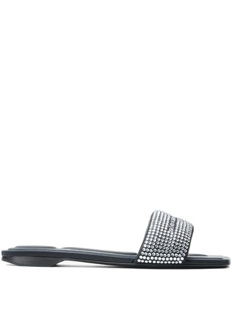 Alexander Wang rhinestone-embellished sandals - Black - zdjęcie produktu nr 1