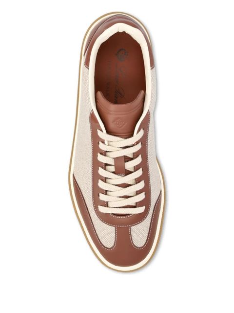 Loro Piana embossed logo tennis walk trainers - Neutrals