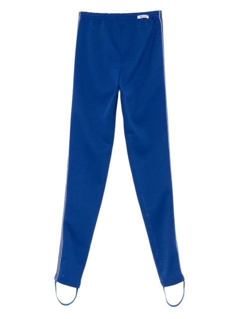 Prada knee-patch stripe trousers - Blue - zdjęcie produktu nr 2