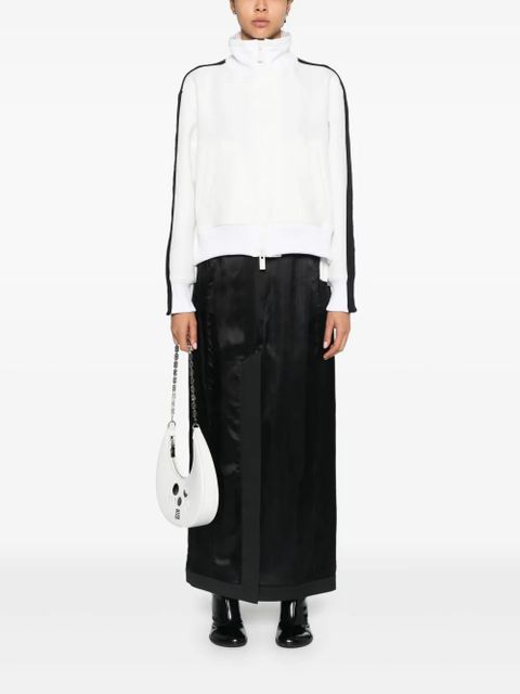 MM6 Maison Margiela numbers motif-patch skirt - Black - zdjęcie produktu nr 2