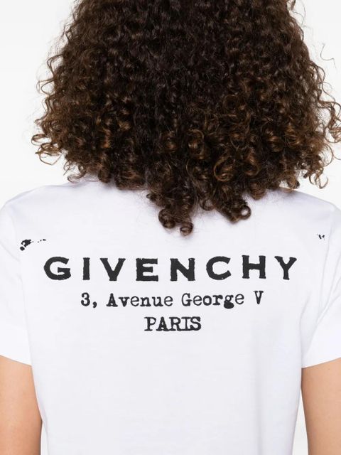 Givenchy logo-print T-shirt - White