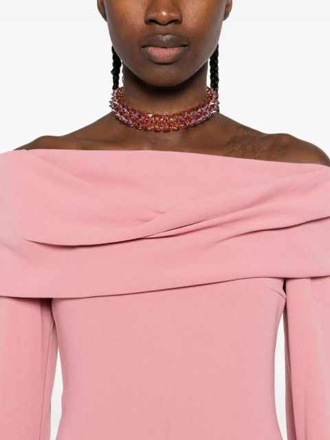 Solace London Nuri maxi dress - Pink