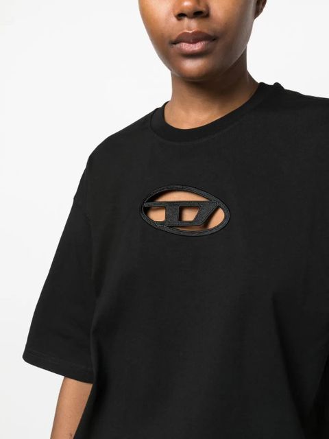 Diesel T-Rowy-Od cotton T-shirt - Black