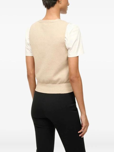 STAUD Ficus vest - Neutrals