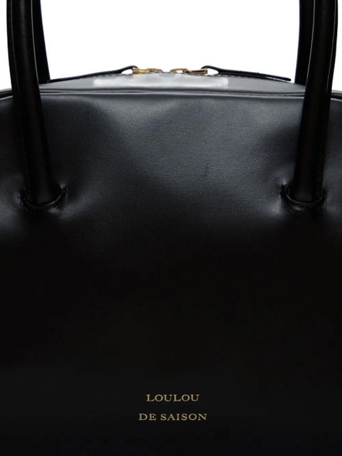 LouLou de Saison Vesper double-handle shoulder bag - Black