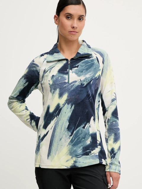 Columbia bluza sportowa Glacial IV kolor turkusowy wzorzysta 1802161 - zdjęcie produktu nr 1