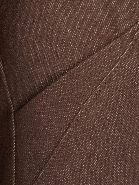 Max Mara cotton blazer - Brown