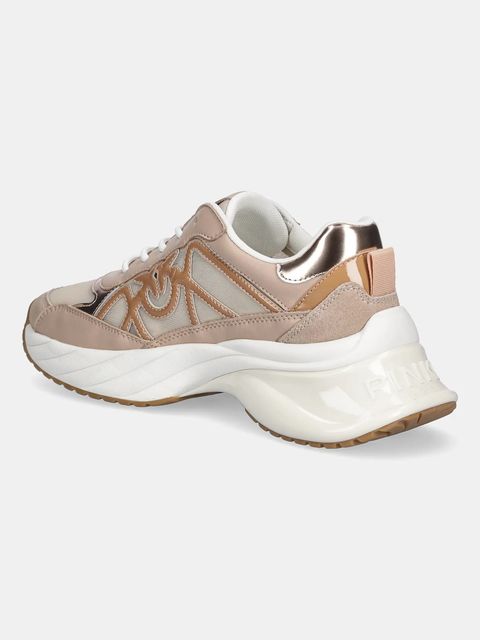 Pinko sneakersy Ariel 33 damskie kolor beżowy SS0135P142P26