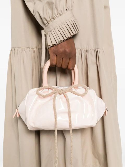 Simone Rocha mini gathered bow tote bag - Pink - zdjęcie produktu nr 2