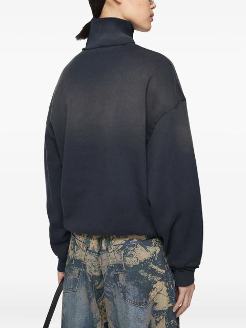 Acne Studios logo-embroidered sweatshirt - Blue