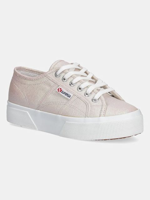 Superga tenisówki PLATFORM LAME