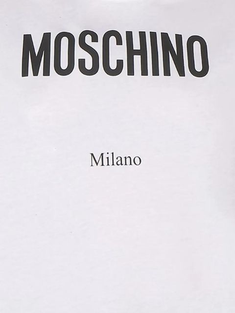 Moschino logo-printed T-shirt - White - zdjęcie produktu nr 2