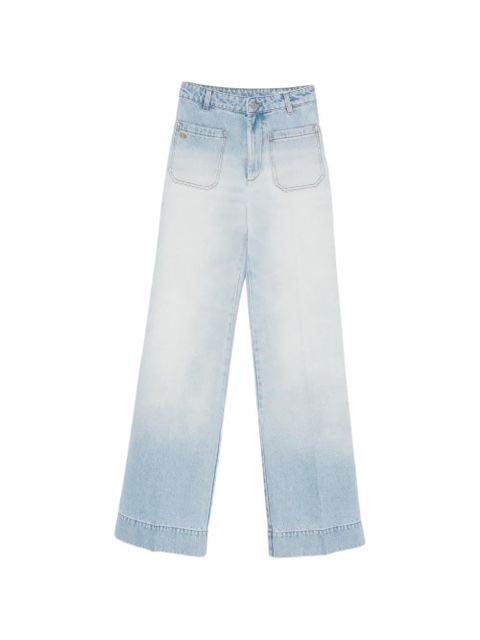 Victoria Beckham Alina pocket jeans - Blue - zdjęcie produktu nr 1