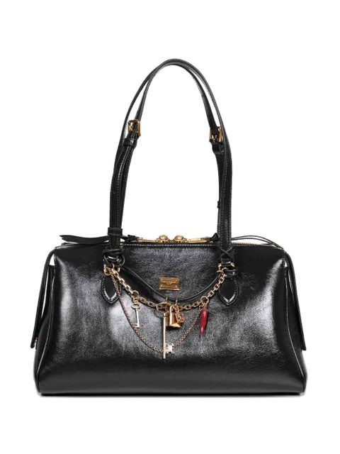 Dolce & Gabbana Vittoria leather tote bag - Black - zdjęcie produktu nr 1