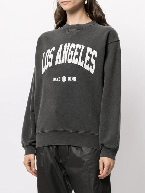 ANINE BING Ramona University Los Angeles sweatshirt - Grey