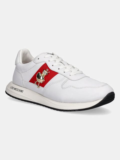 Love Moschino sneakersy kolor biały JA15373G1MIAL10A - zdjęcie produktu nr 1