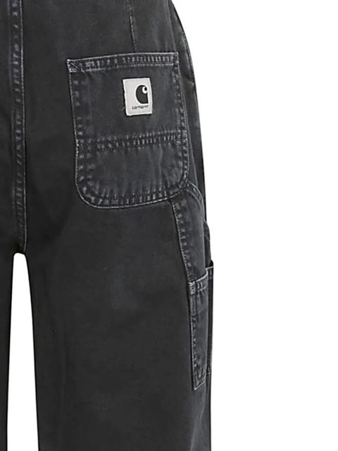 Carhartt WIP mid-rise straight-leg jeans - Black