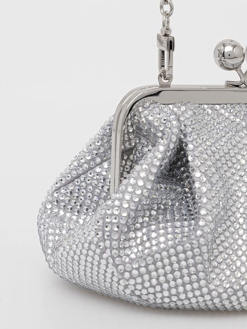 Weekend Max Mara torebka EMY kolor srebrny 2525516135600