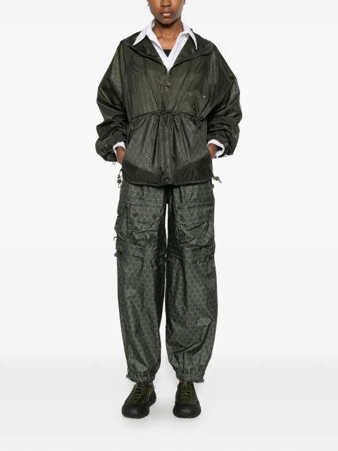 Cecilie Bahnsen X The North Face hooded floral-print jacket - Green - zdjęcie produktu nr 2