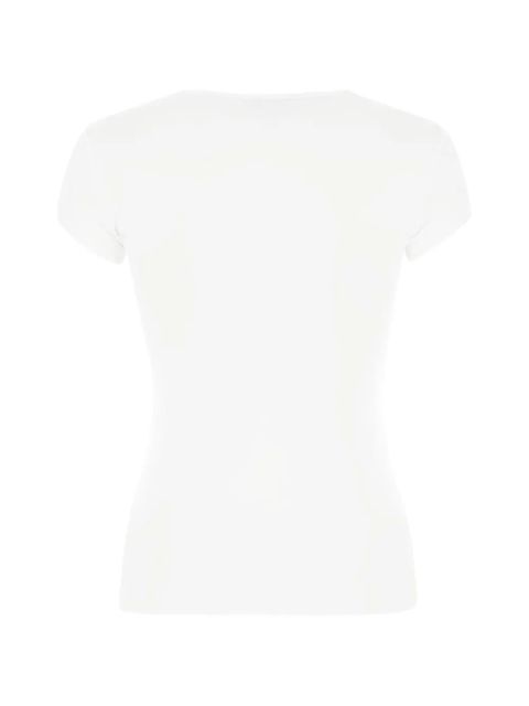 Diesel T-Angie logo cut-out T-shirt - White