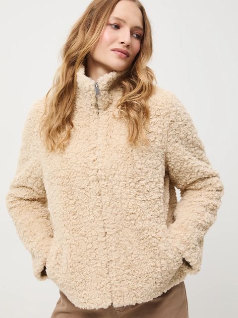 Medicine kurtka damska kolor beżowy przejściowa oversize