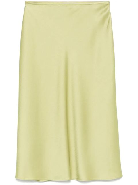 Blumarine satin midi skirt - Green - zdjęcie produktu nr 1