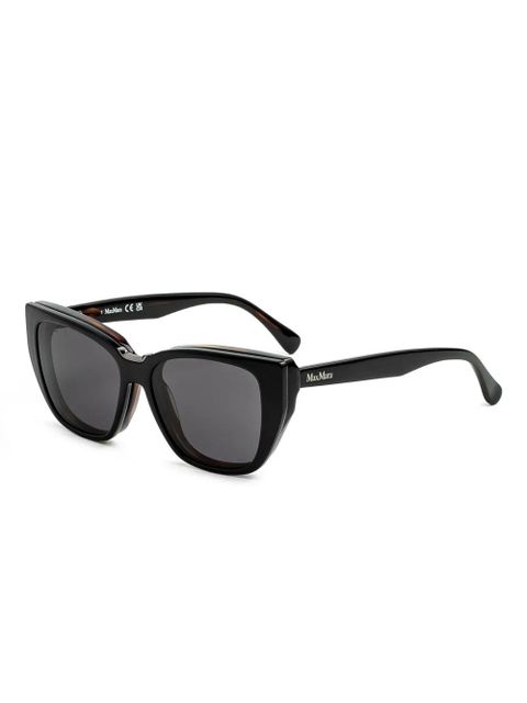 Max Mara cat-eye frame tinted sunglasses - Black