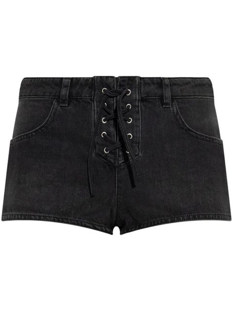 ISABEL MARANT Delma shorts - Black - zdjęcie produktu nr 1