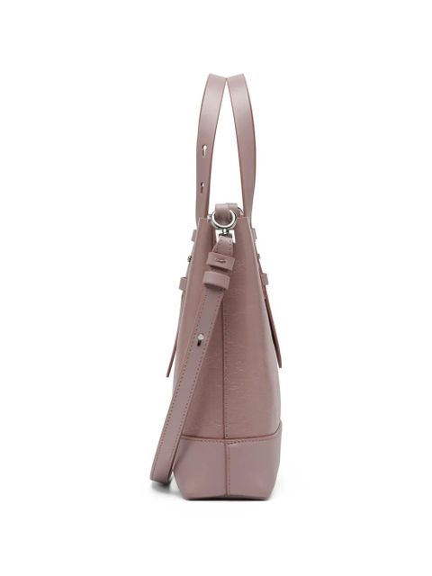 Maison Margiela four-stitch leather shoulder bag - Pink
