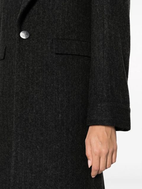 Vivienne Westwood Alien Teddy single-breasted coat - Black