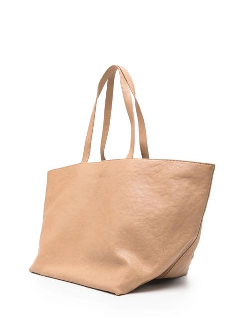 Alexander Wang embossed-logo tote bag - Neutrals