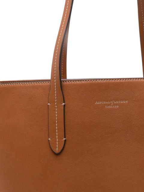 Aspinal Of London East West tote bag - Brown