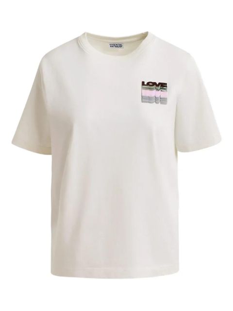 Essentiel Antwerp crew-neck T-shirt - White - zdjęcie produktu nr 1